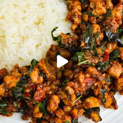 Thai Basil Tofu (tofu Pad Krapow)
