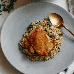 One Pan Creamy Boursin Chicken