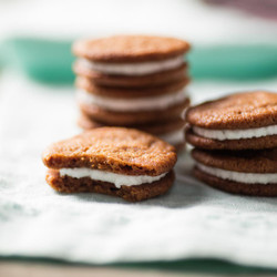 Crispy Lemon-ginger Sandwich Cookies Recipe