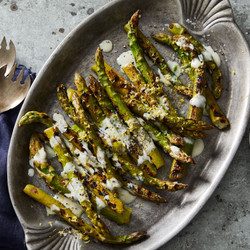 Asparagus With Lemon-pepper Marinade From Bryant Terry