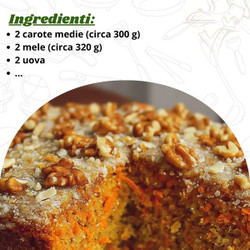 Torta Di Avena E Carote: Dolce Sano E Senza Zucchero
