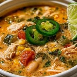 Cajun White Chicken Chili