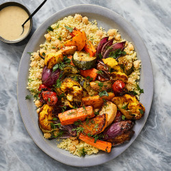 Roasted Seven Vegetable Couscous Recipe