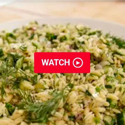Herbed Orzo With Feta