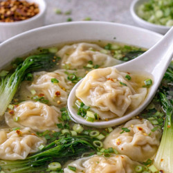 Homemade Wonton Soup