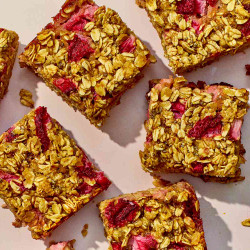Strawberry-oatmeal Breakfast Bars