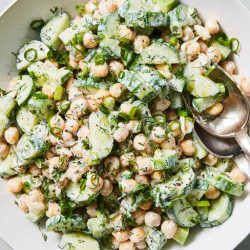 Hetty Tzatziki Chickpea Salad