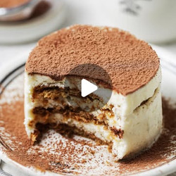 Mini Tiramisu With Digestive Biscuits