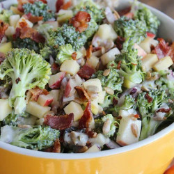 Honeycrisp Apple + Broccoli Salad