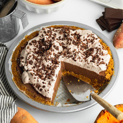 No-bake Chocolate Sweet Potato Pie