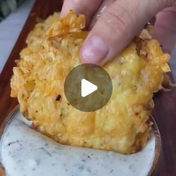 Crispy Potato Cheese Patties