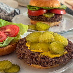 3-ingredient Black Bean Veggie Burgers Recipe