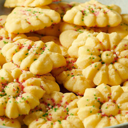 Butter Rich Spritz Butter Cookies
