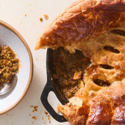 Lentil Soup Potpie