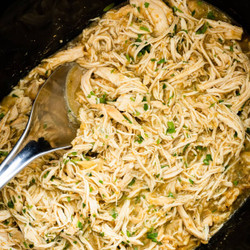 Slow Cooker Salsa Verde Chicken
