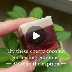Cherry Coconut Gut Healing Gummies