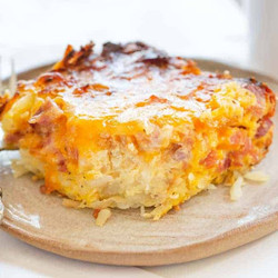 Ham And Cheese Breakfast Casserole