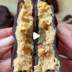 Peanut Butter Chocolate Discs