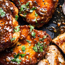 Hoisin Glazed Pork Chops