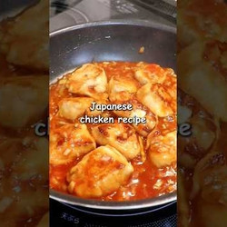 Japanese Ketchup Chicken | Easy Chicken Breast Recipe