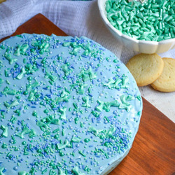 No Bake Mermaid Cheesecake