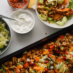 Loaded Sweet Potato Nachos