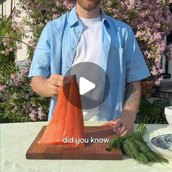 Gravad Lax (cured Salmon)