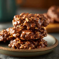 Chocolate Peanut Butter No-bake Cookies