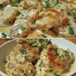 Low-carb Creamy Garlic Chicken