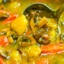 Hearty Mushroom Soup