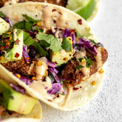 Baked Spicy Cod Fish Tacos