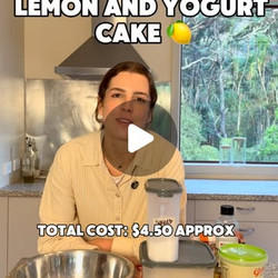 Lemon And Yogurt Cake