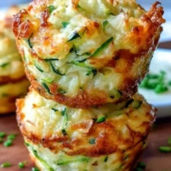 Crispy Parmesan Zucchini Potato Muffins