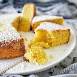 Lemon Polenta Cake