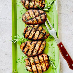 Marinated Garlic, Herbs, and Soy Pork Chops