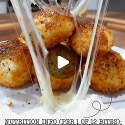 Air Fryer Cottage Cheese Mozzarella Bites