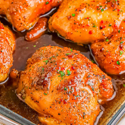 Baked Brown Sugar Italian Chicken