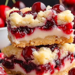 Christmas Cherry Bars