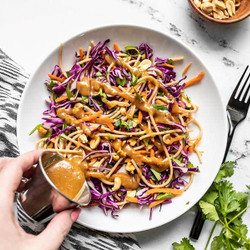 Cold Peanut Noodle Salad