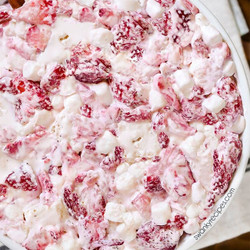 Strawberry Shortcake Fluff Salad