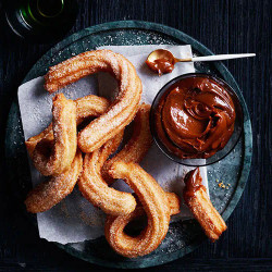 Churros With Dulce De Leche