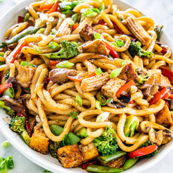 Tofu Drunken Noodles
