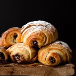 Homemade Chocolate Croissants (pain Au Chocolat)