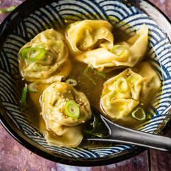 Homemade Wonton Soup