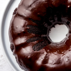 Moist Chocolate Bundt Cake With Ganache