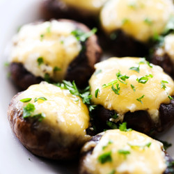 5 Cheese Stuffed Mushrooms - Chef In Training