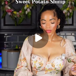 Sweet Potato Slump (self-saucing Butter Cobbler)