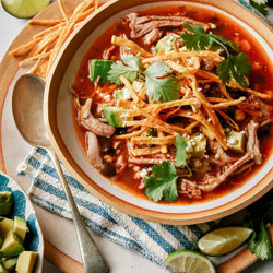 Carnitas Tortilla Soup