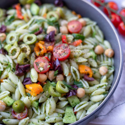 Lemon And Herbs Pasta Salad