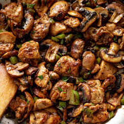 Mushroom Chicken Bites